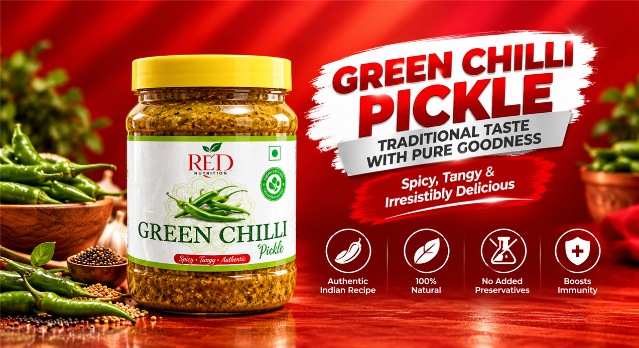 Green Chilli Pickle -500g